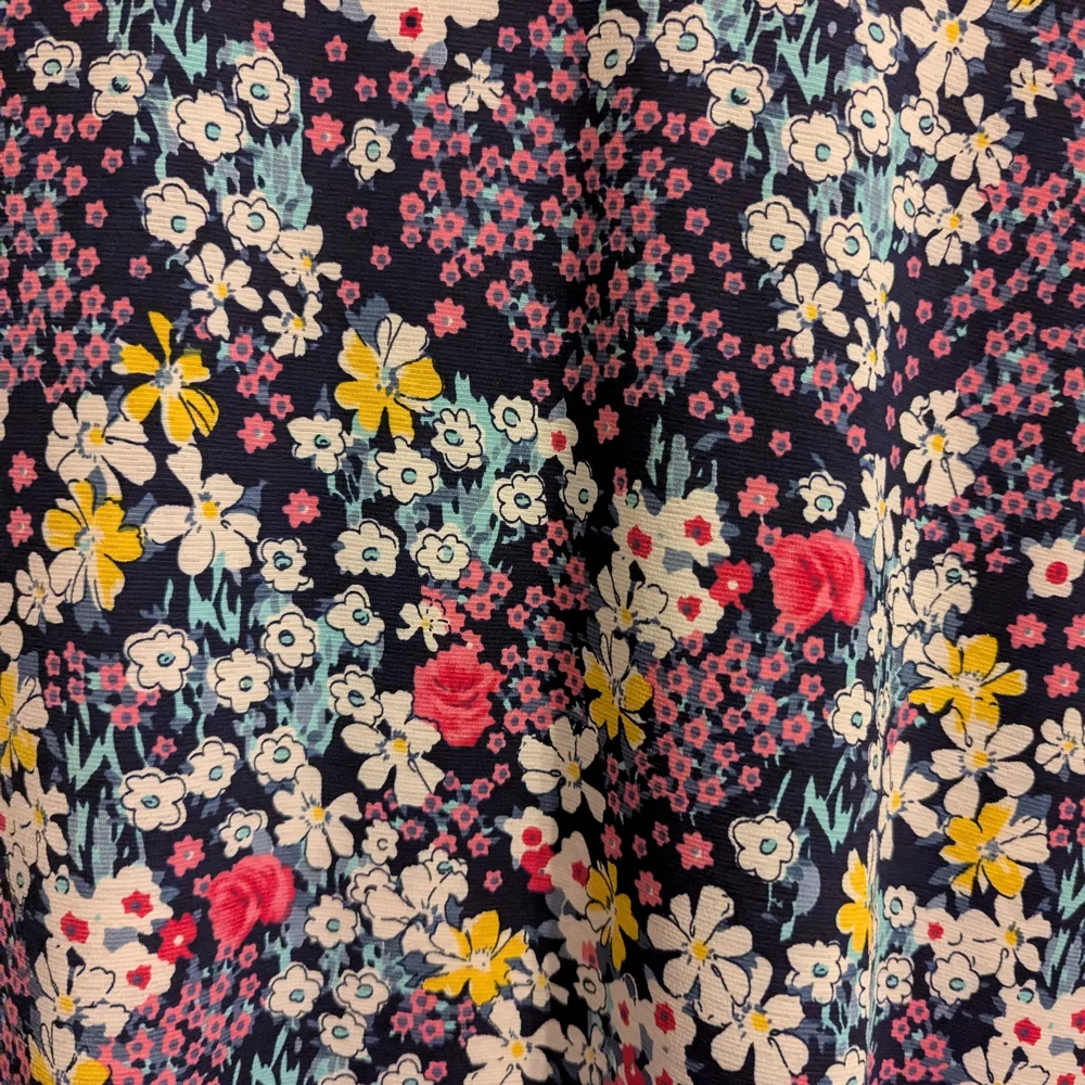 Dear Scarlett Pink and Yellow 3/4 Sleeve Boxy Blouse - Picture 2 of 4